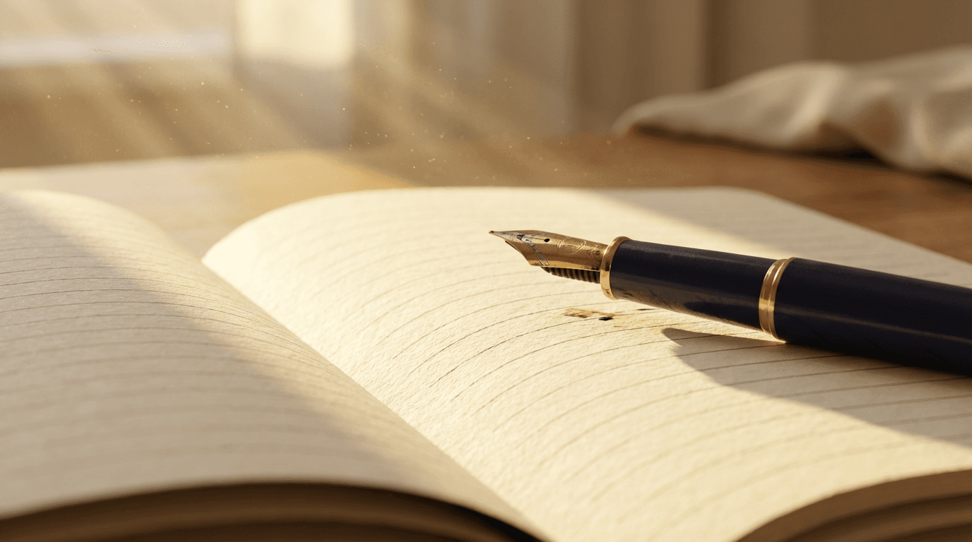 Parent completing enrollment application form