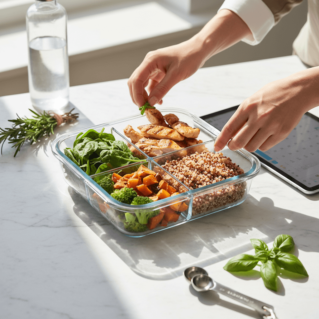 Allergy-friendly meal preparation at Chapman's Learning Lab